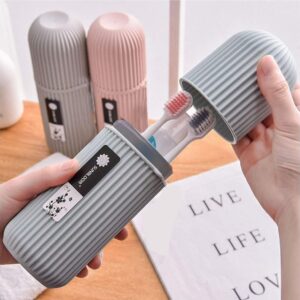 Travel Toothbrush Toothpaste Case Holder