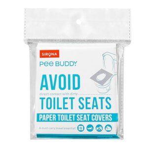 Disposable Toilet Seat Covers - 20 Sheets